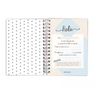 agenda que way comprar barata bonita