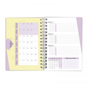 agenda semanal que guay