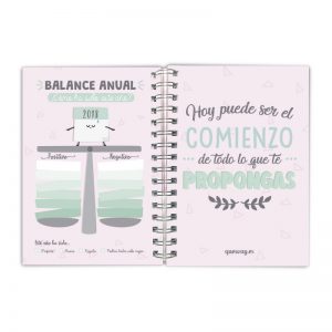 agendas con frases motivadoras