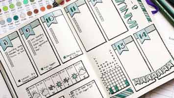 BULLET JOURNAL » ¿Qué es? IDEAS, PLANTILLAS ¡y más!