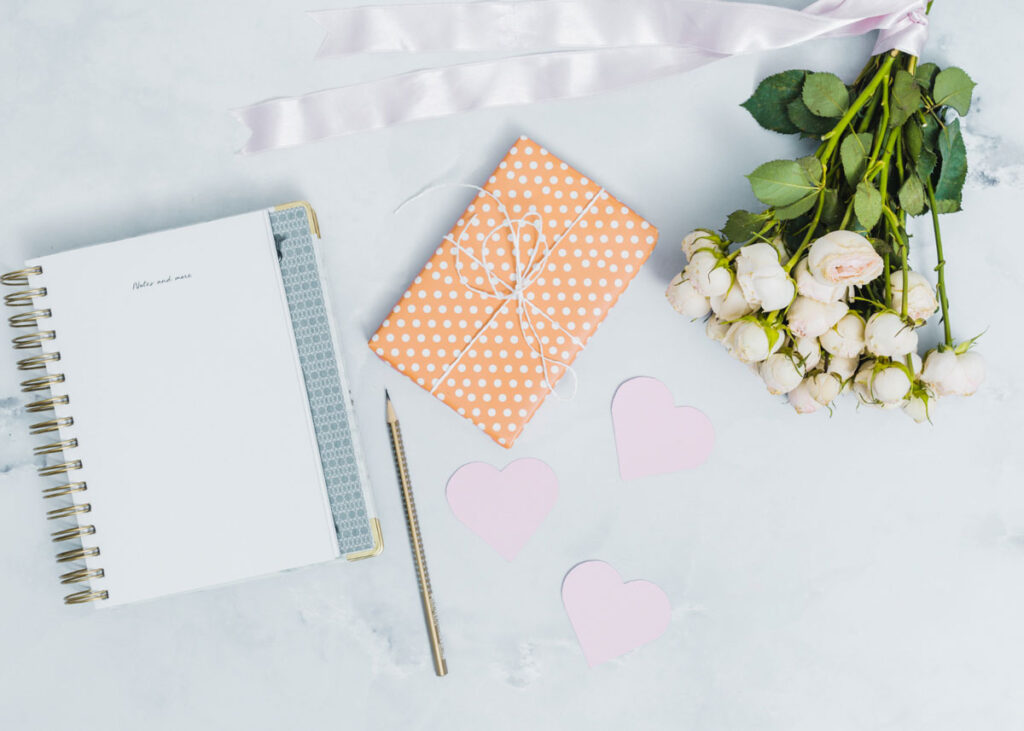 regalos floristeria agenda planificar